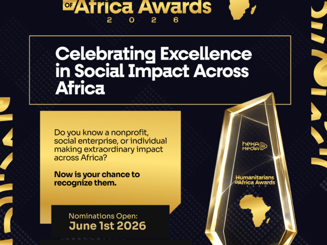 Humanitarians of Africa Awards 2026 Opens!
